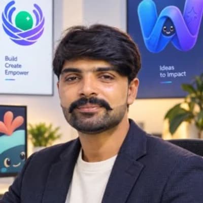 Kashif Ali Rajper, founder of Wraplet